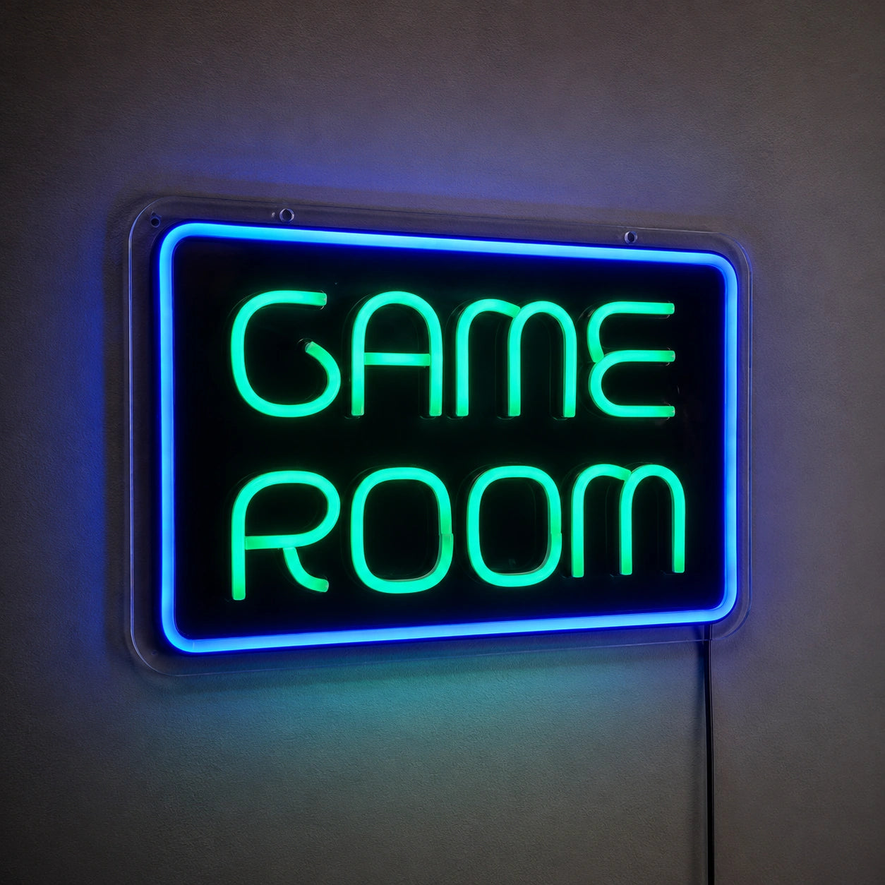 Blue Game Room Panel Neon Sign LED Neon Sign main product image