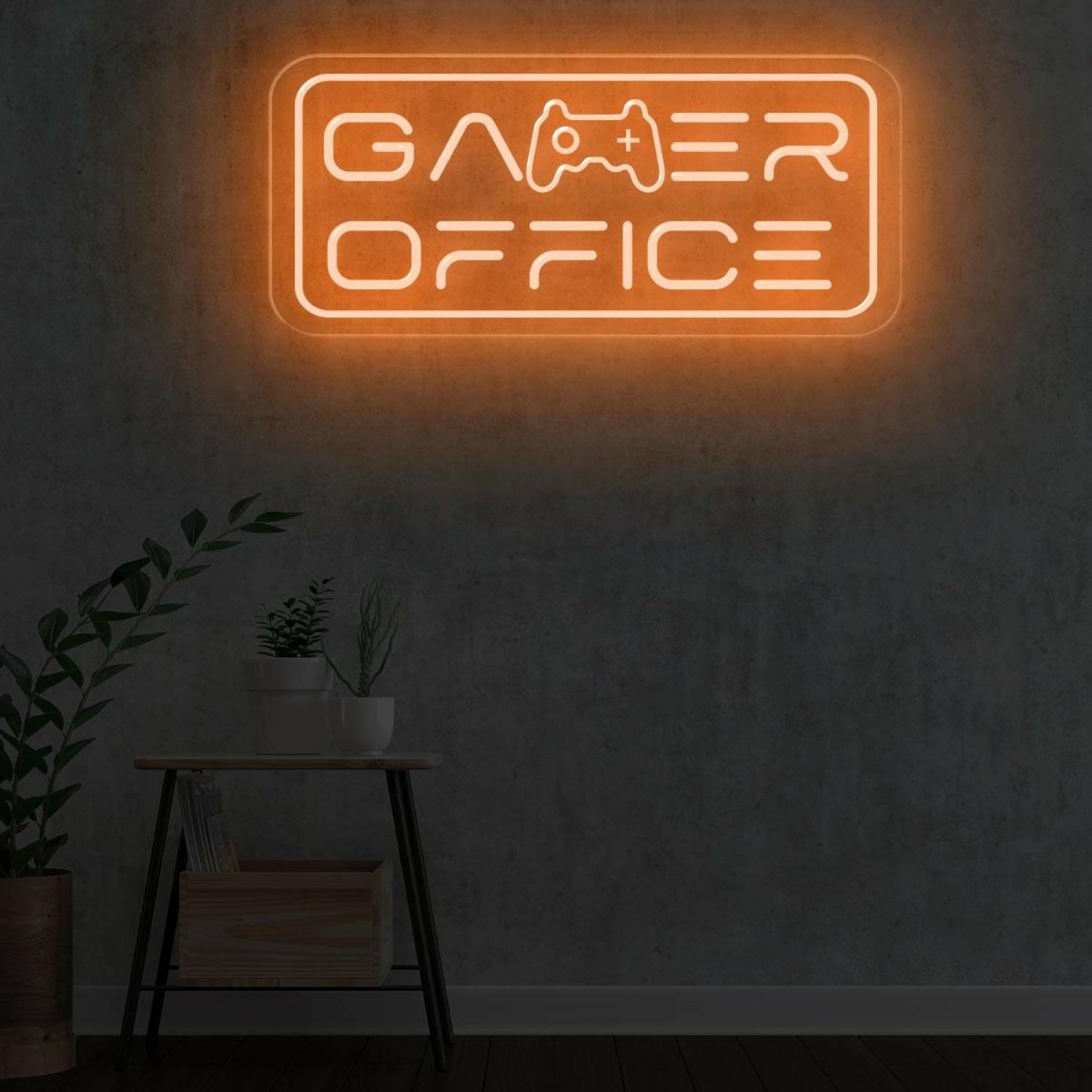 Blue Gaming Controller Gamer Office Led Neon Sign For Gaming Room Decor | Shineneon