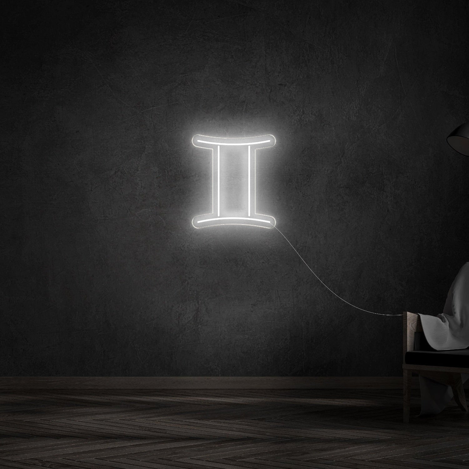 Blue Gemini Constellation Led Neon Sign For Home Decor | Shineneon