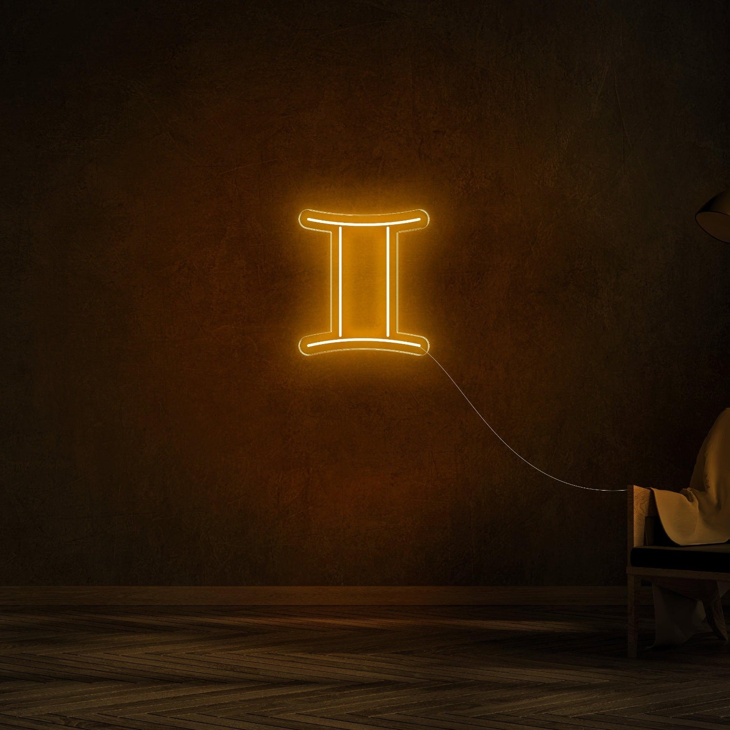 Blue Gemini Constellation Led Neon Sign For Home Decor | Shineneon