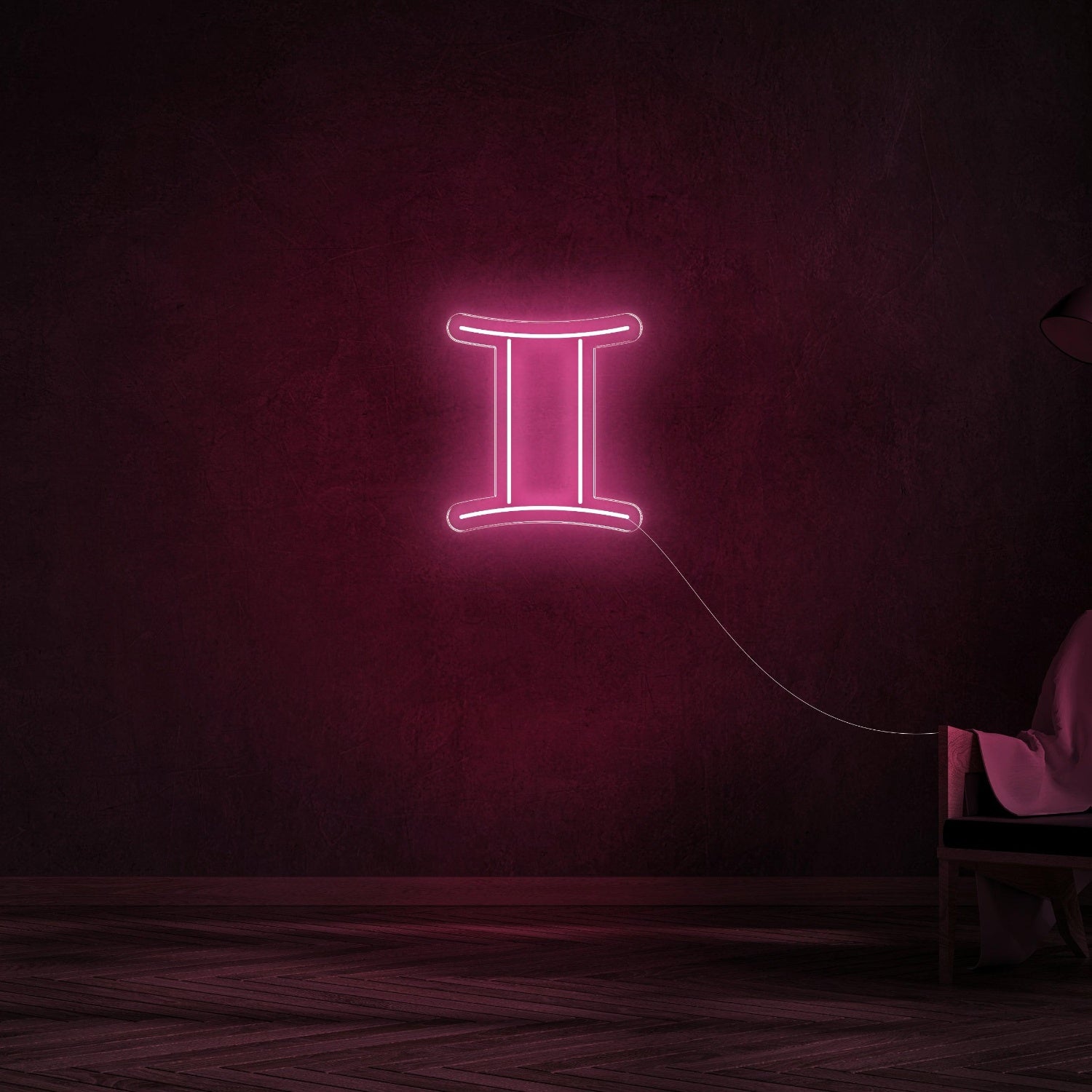 Blue Gemini Constellation Led Neon Sign For Home Decor | Shineneon