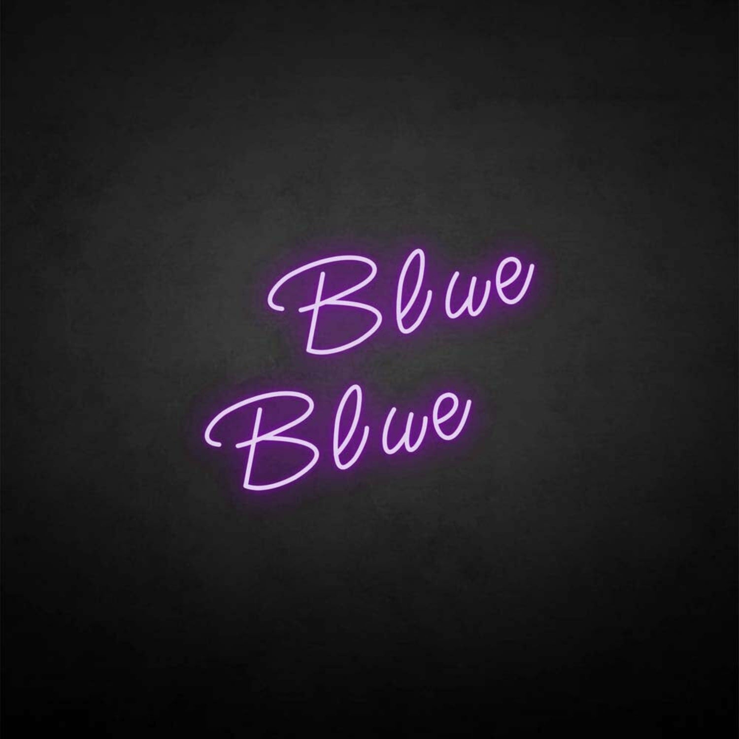Blue Led Neon Sign - Shineneon