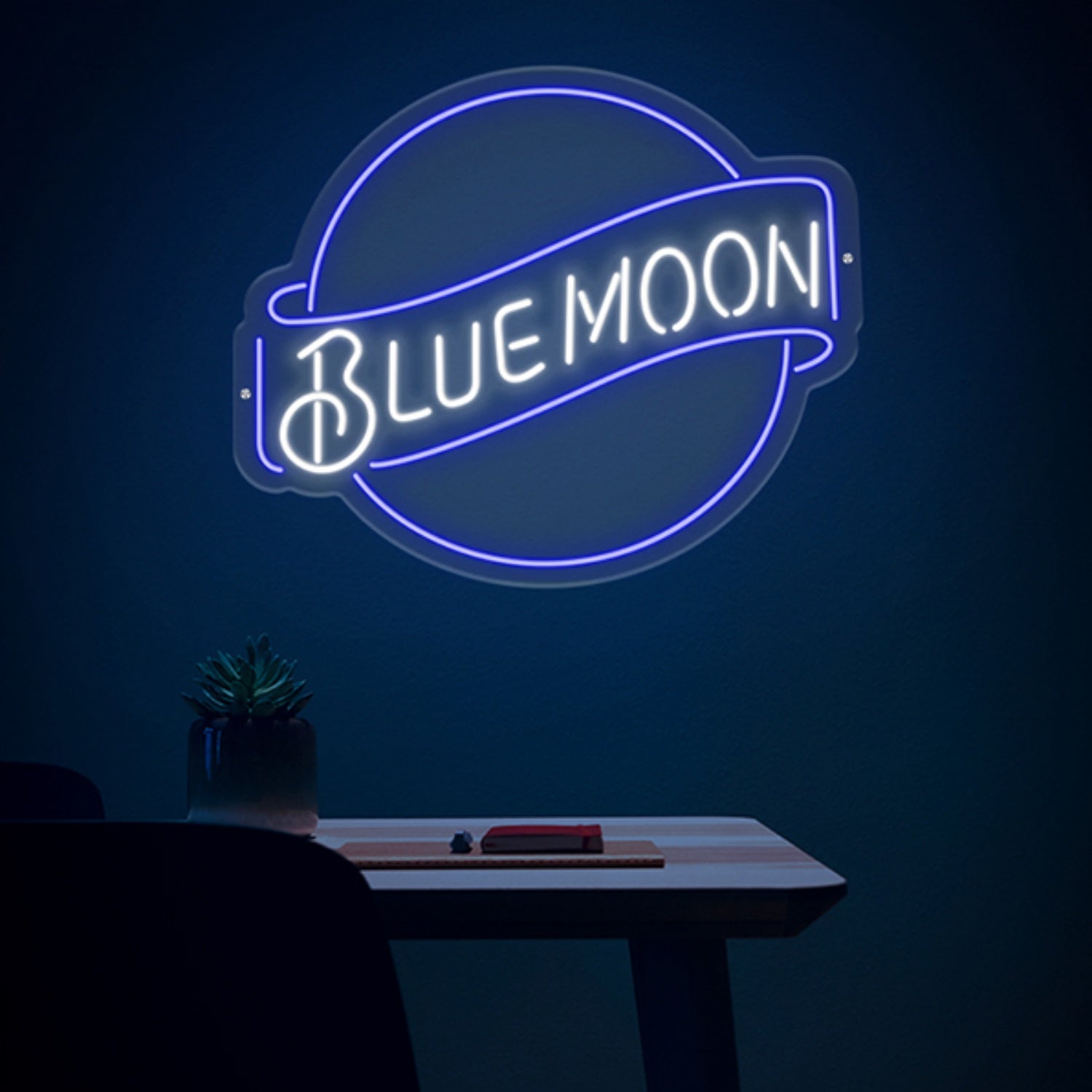 Blue Moon Neon Light | Shineneon