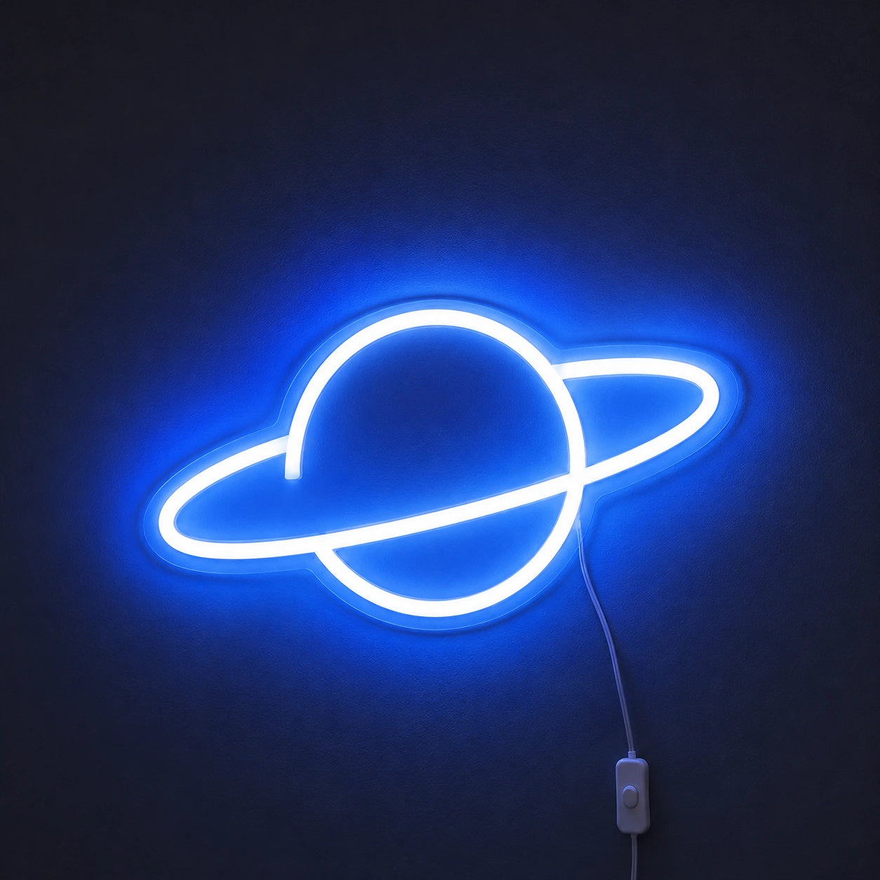 Blue Orbit Planet Neon Sign LED Neon Sign main product image
