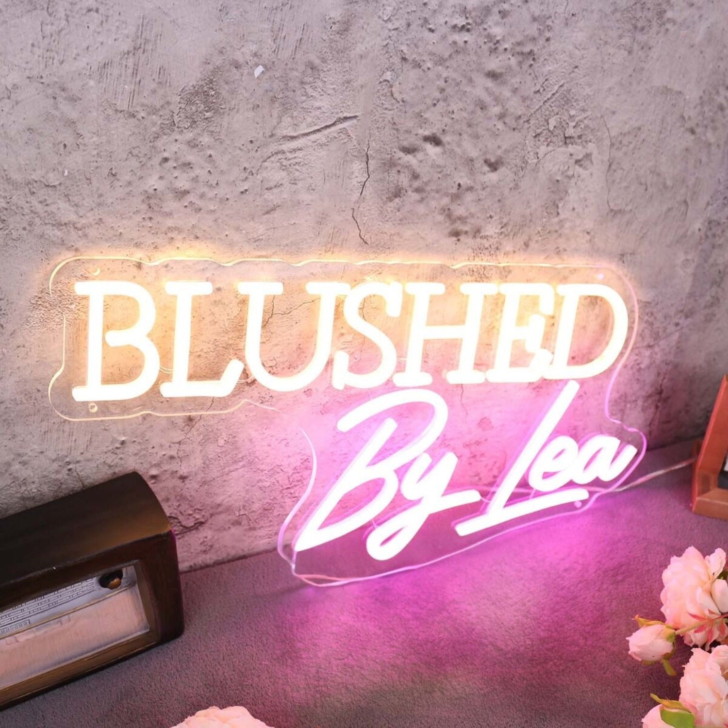 Blushed By Lea Custom Led Neon Sign - Shineneon