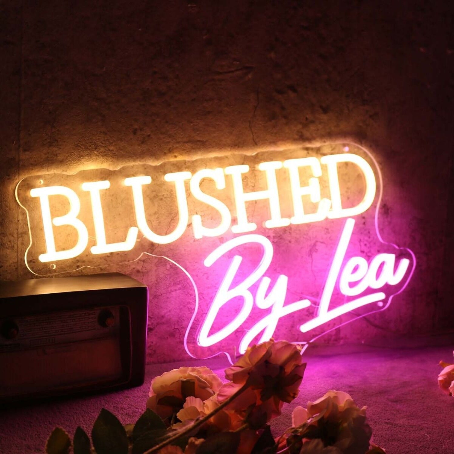 Blushed By Lea Custom Led Neon Sign - Shineneon