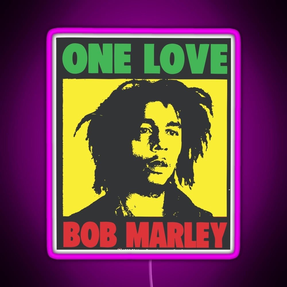 Bob Marley Rgb Led Neon Sign Pop Wall Art - Shineneon