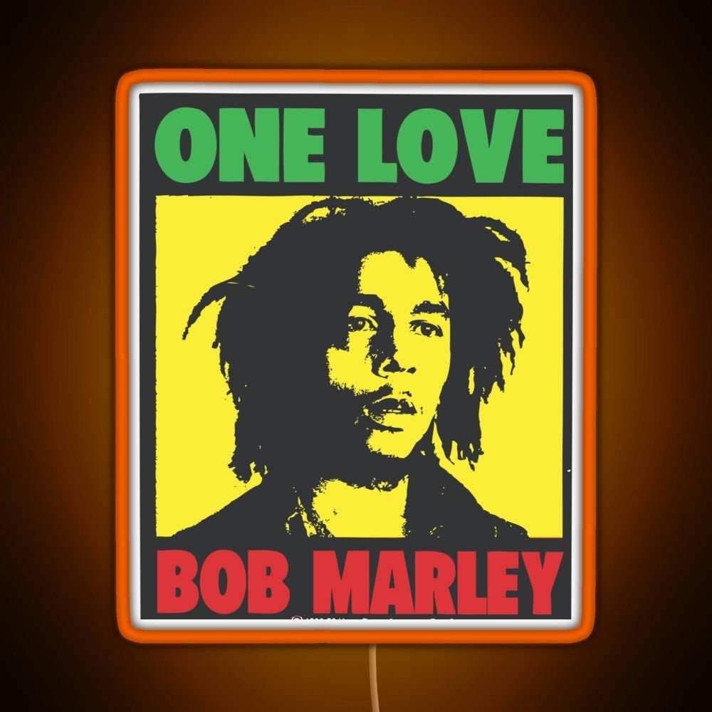 Bob Marley Rgb Led Neon Sign Pop Wall Art - Shineneon