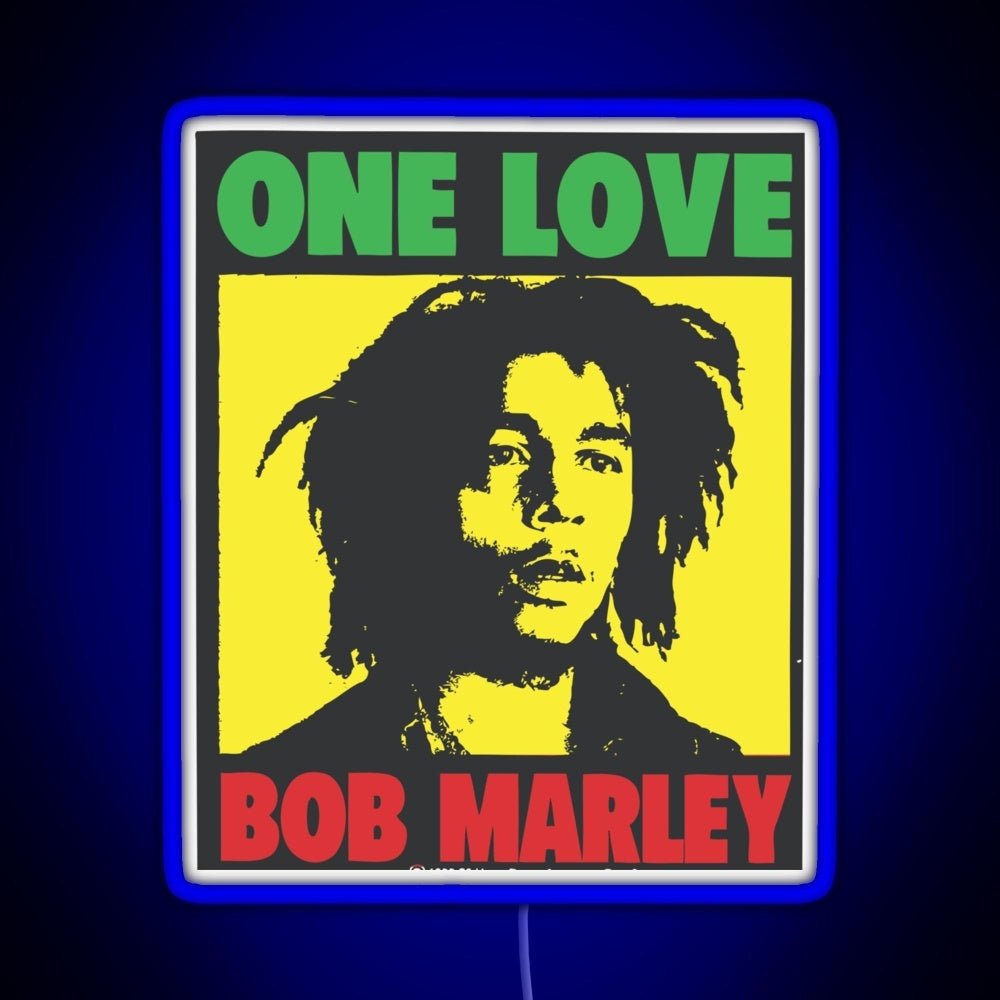 Bob Marley Rgb Led Neon Sign Pop Wall Art - Shineneon