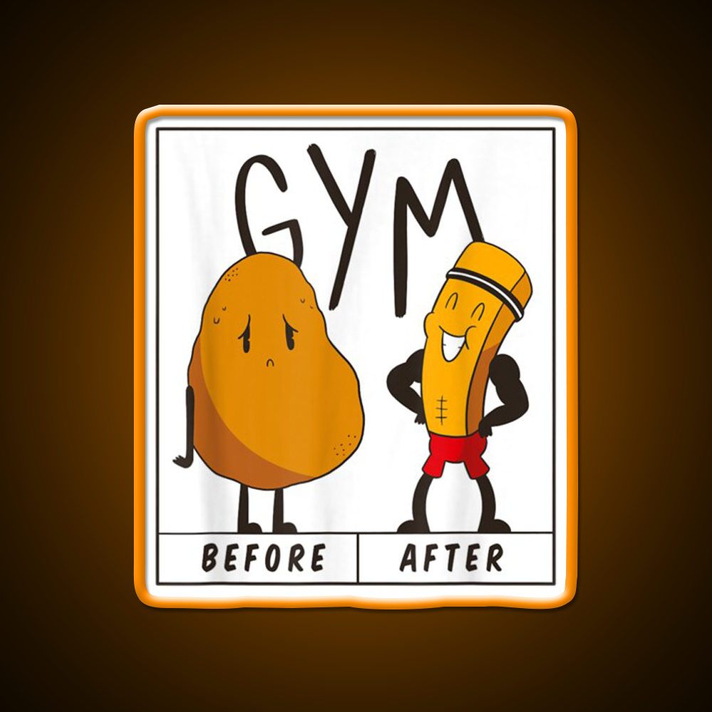 Boddy Building Gym Fitness Led Neon Sign Rgb Color