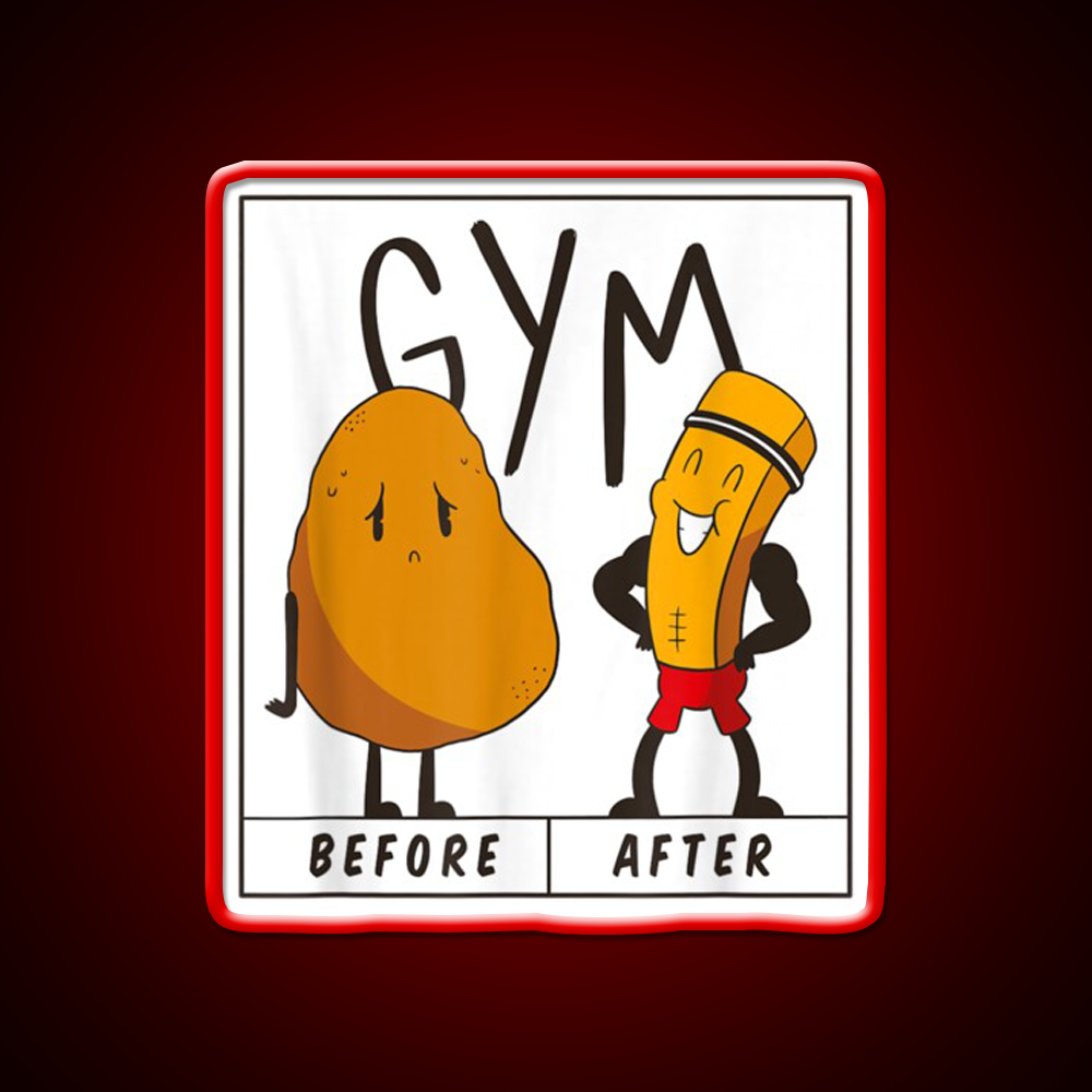 Boddy Building Gym Fitness Led Neon Sign Rgb Color