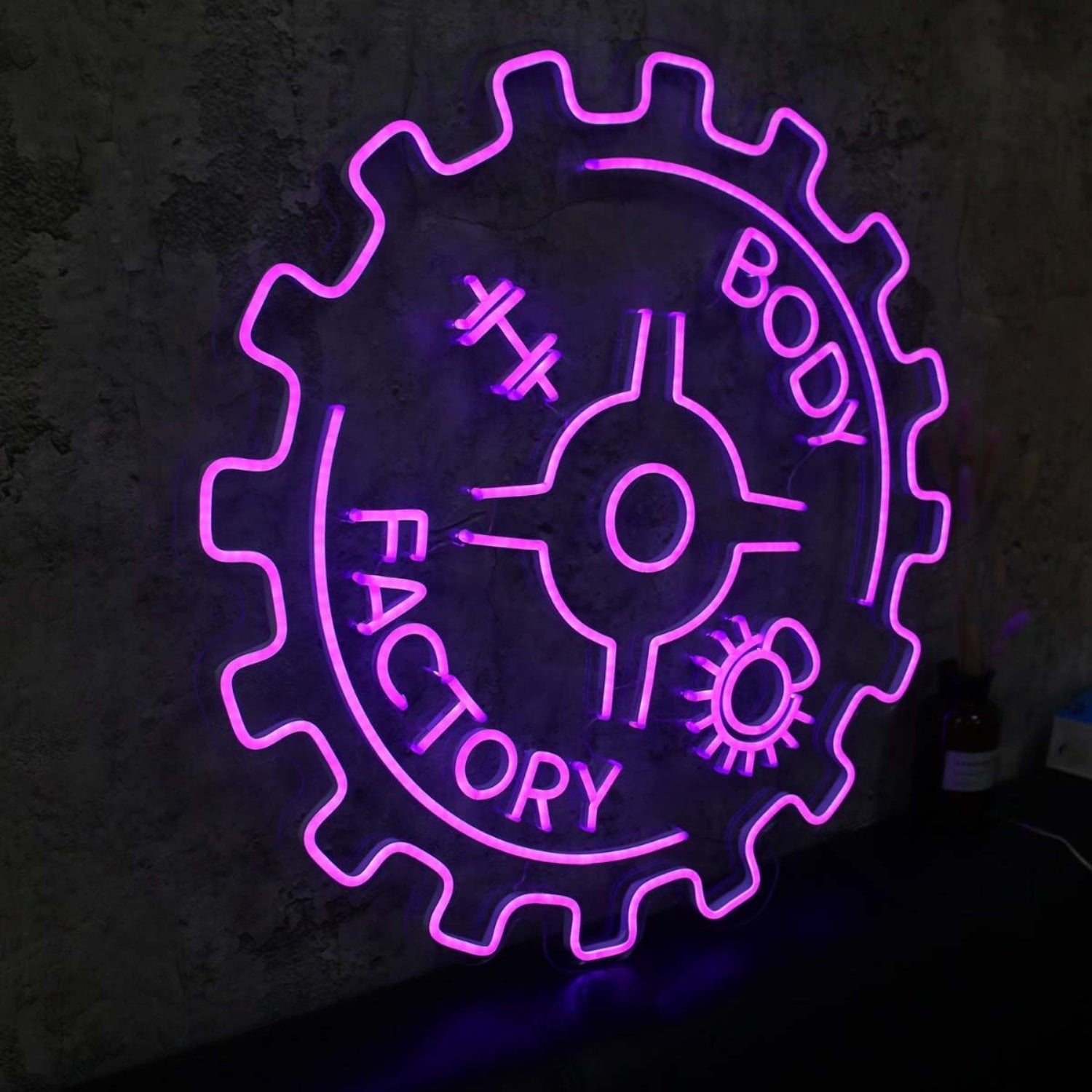 Body Factory Purplr Neon Sign | Shineneon