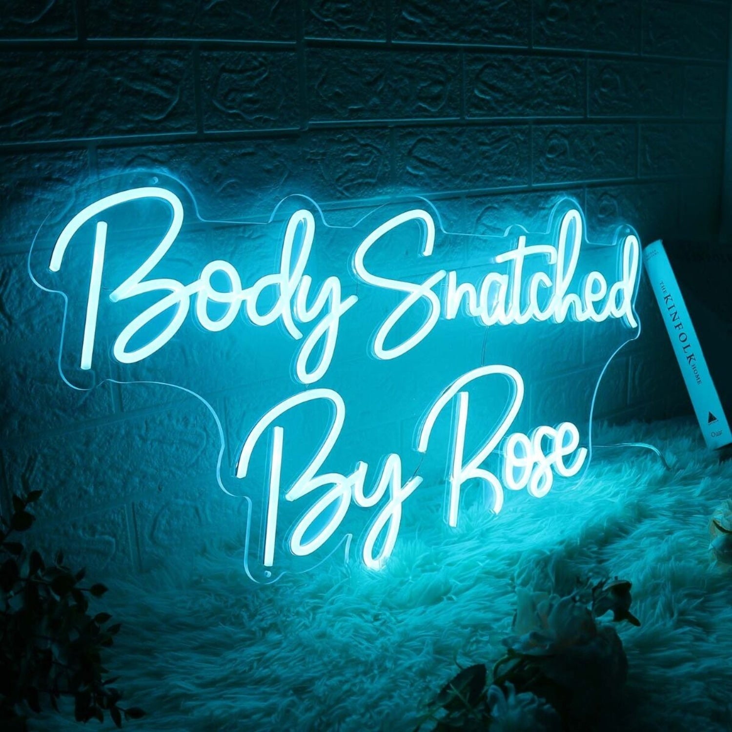 Body Snatched By Rose Blue Led Neon Sign - Shineneon