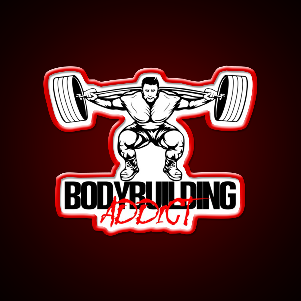 Bodybuilding Addict 10 Black Gym Fitness Led Neon Sign Rgb Color