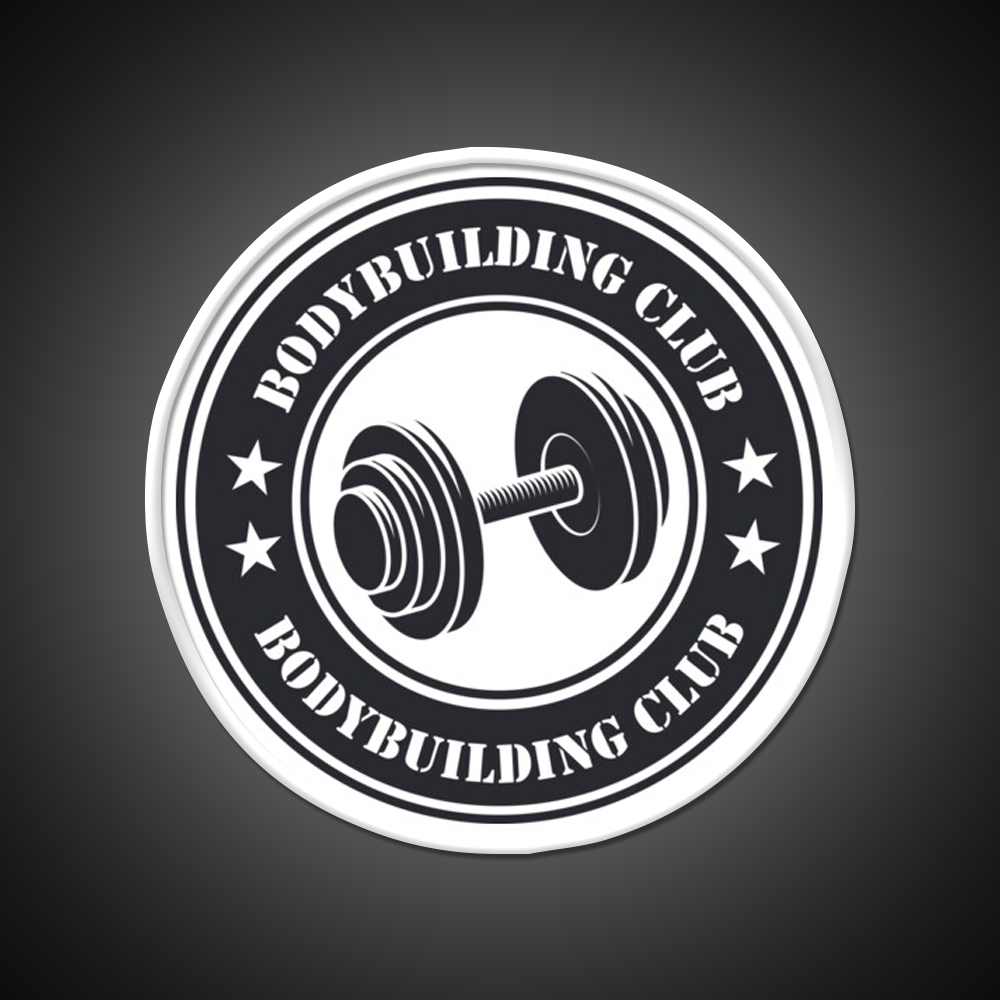 Bodybuilding Club Gym Fitness Led Neon Sign Rgb Color