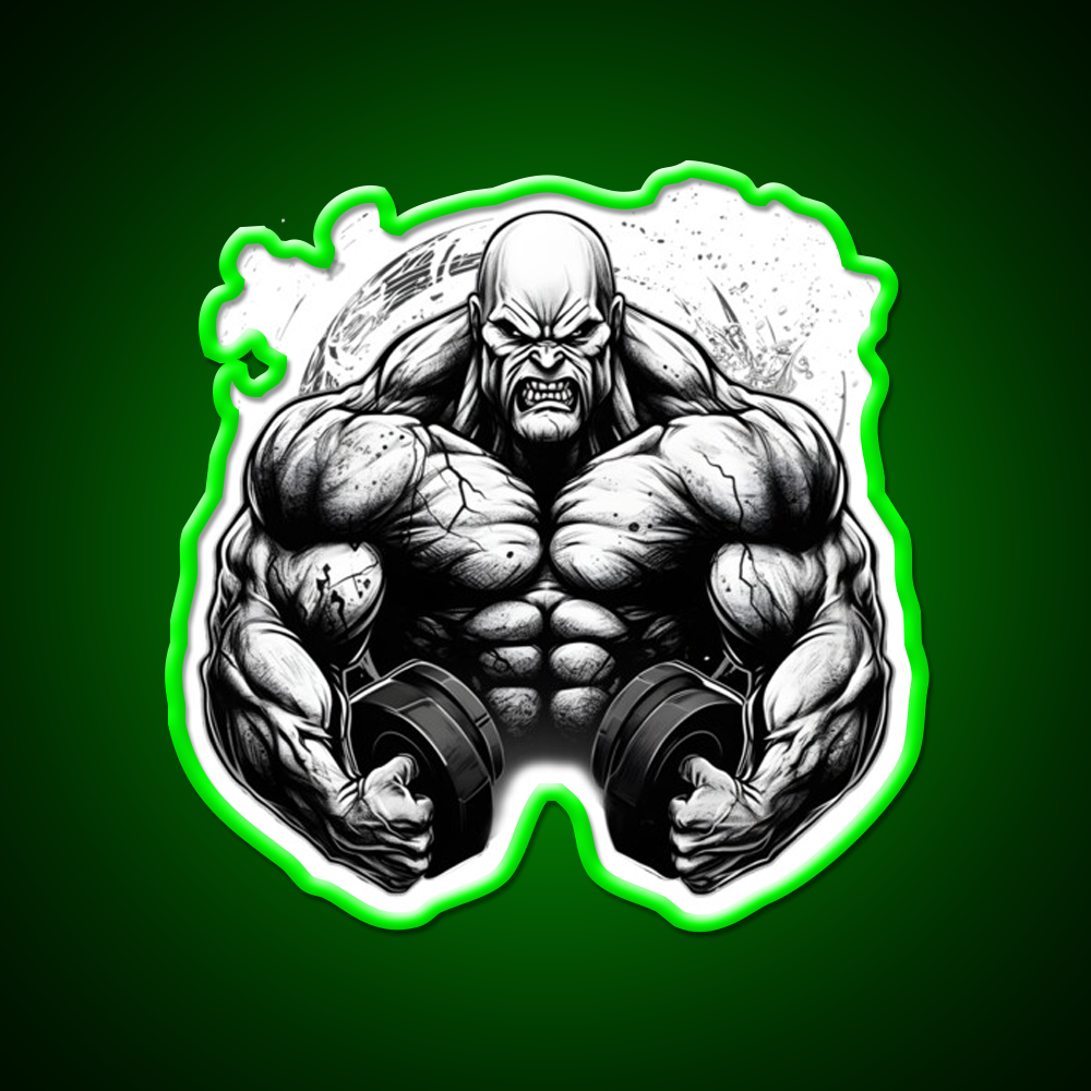 Bodybuilding Gym Fitness Led Neon Sign Rgb Color - LED neon sign view 8
