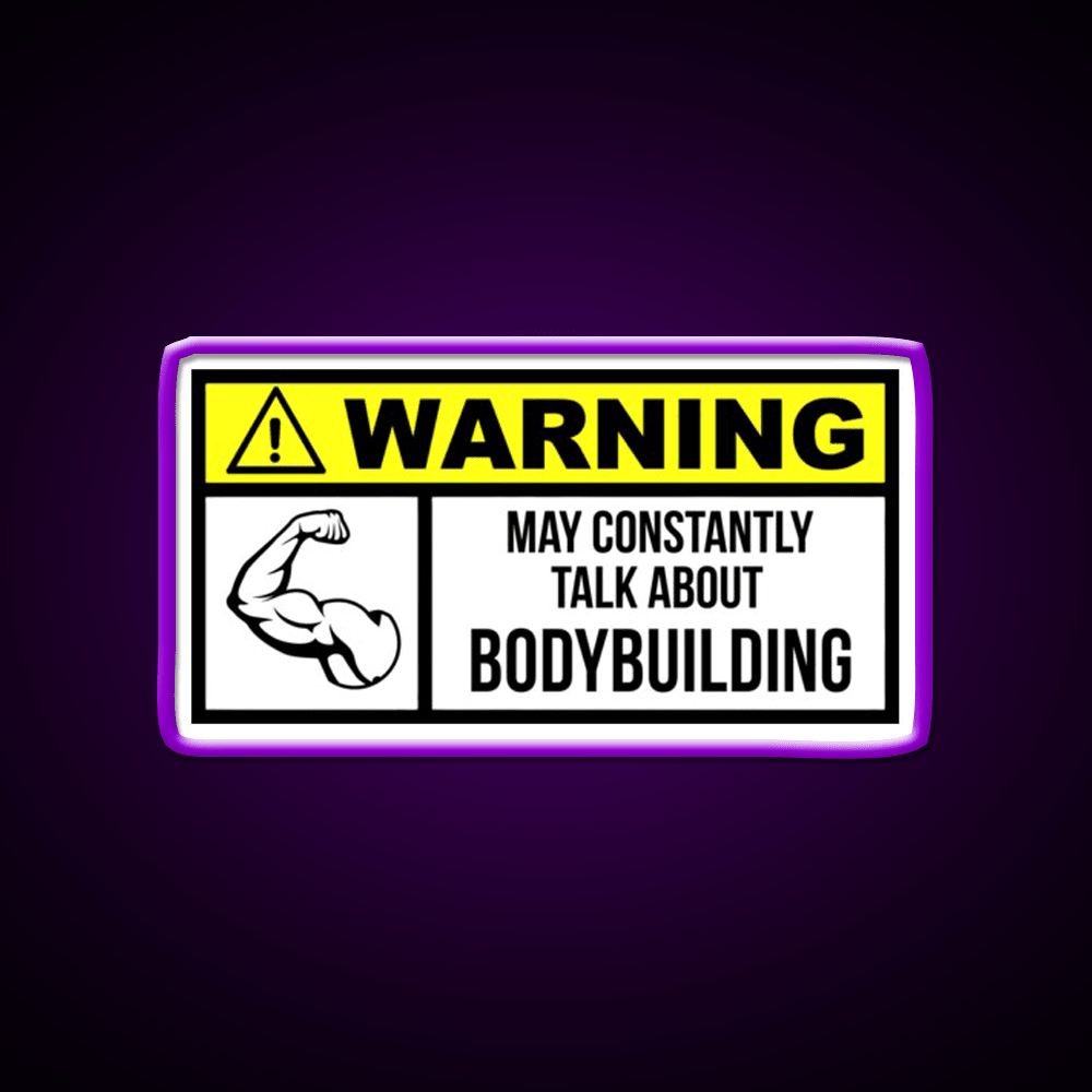 Bodybuilding Gym Fitness Led Neon Sign Gym Room Sign Rgb Color - Shineneon