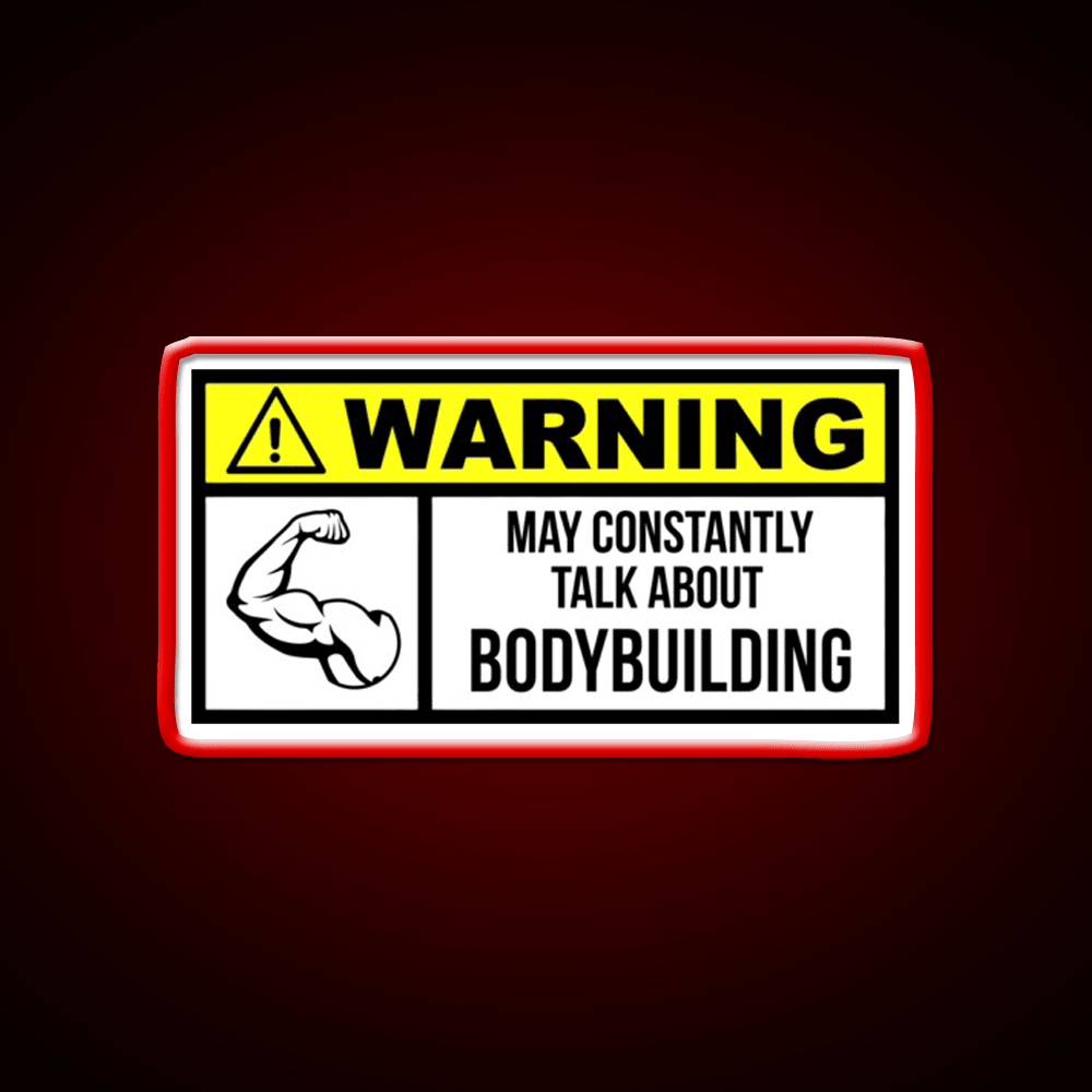 Bodybuilding Gym Fitness Led Neon Sign Gym Room Sign Rgb Color - Shineneon