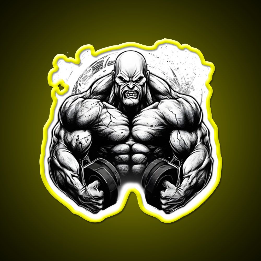 Bodybuilding Gym Fitness Led Neon Sign Rgb Color - LED neon sign view 7