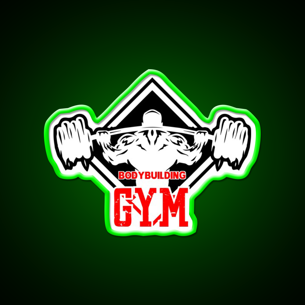 Bodybuilding Gym Fitness Led Neon Signs Gym Fitness Led Neon Sign Rgb Color - LED neon sign view 8