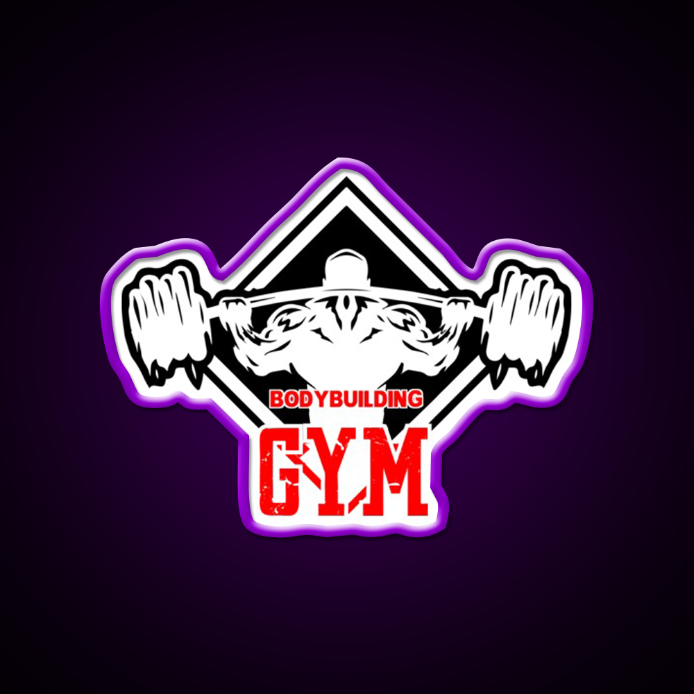 Bodybuilding Gym Fitness Led Neon Signs Gym Fitness Led Neon Sign Rgb Color - LED neon sign view 9