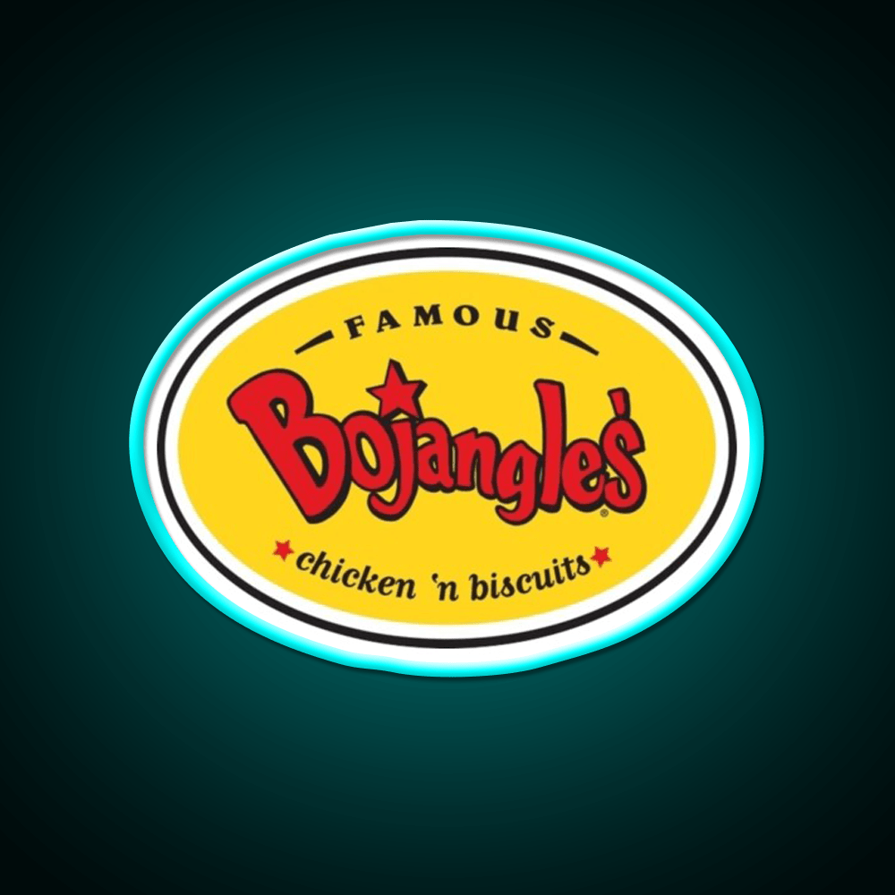 Bojangles Fast Food Led Neon Sign For Burger Place Rgb Color - Shineneon