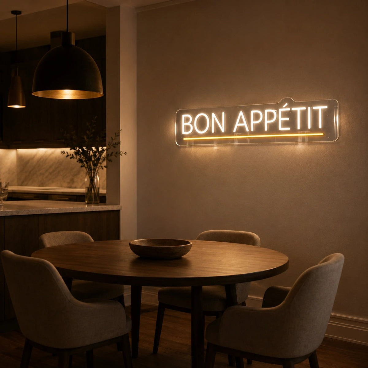 Bon Appetit LED Neon Sign Man Cave Neon Sign - Shineneon