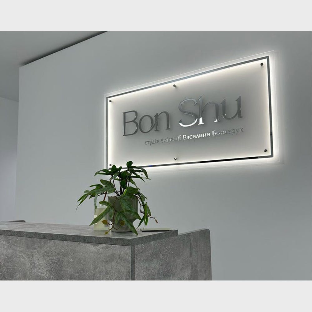 Bon Shu Salon Acrylic Business Logo Sign - Shineneon