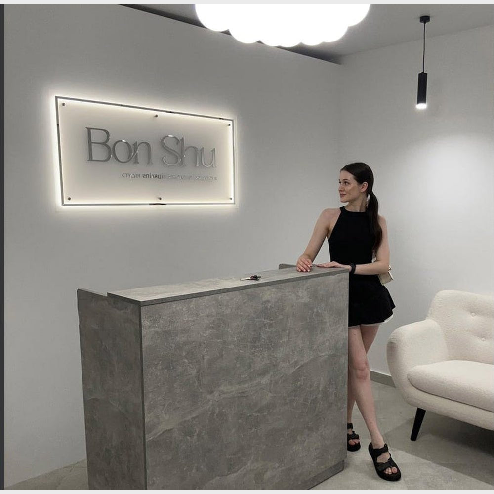 Bon Shu Salon Acrylic Business Logo Sign - Shineneon