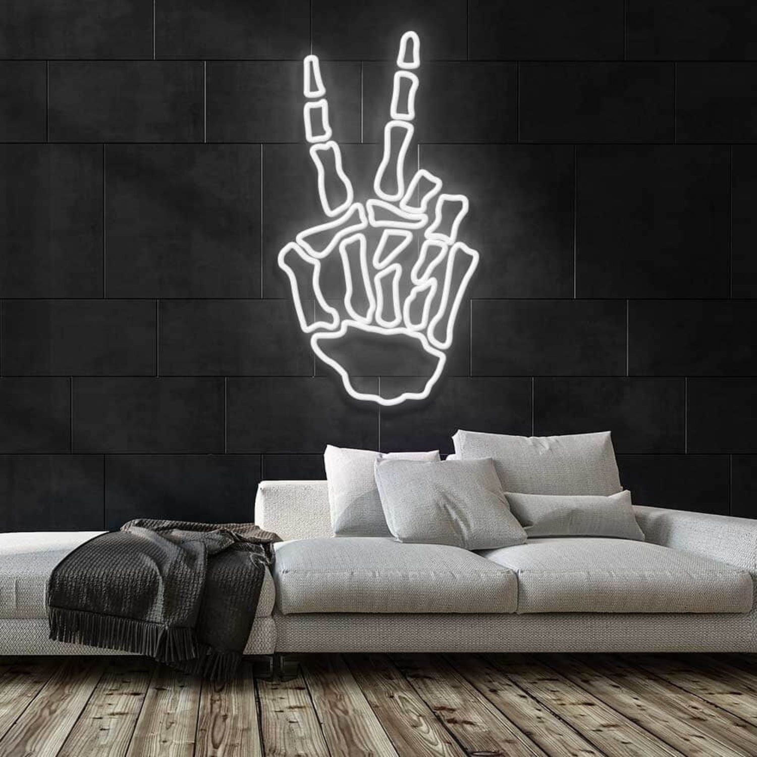 Bone Hand Neon Sign | Shineneon