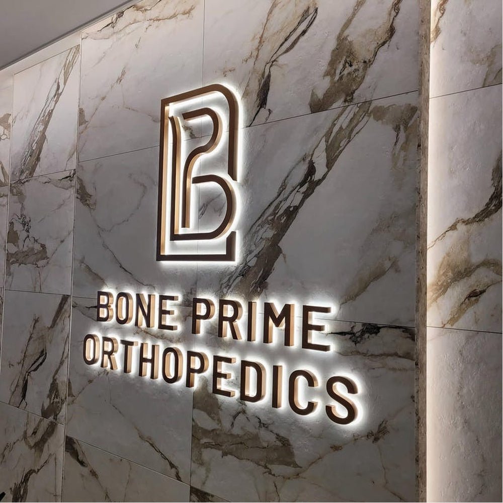 Bone Prime Orthopedics 3D Backlit Channel Letters Led Light Sign - Shineneon