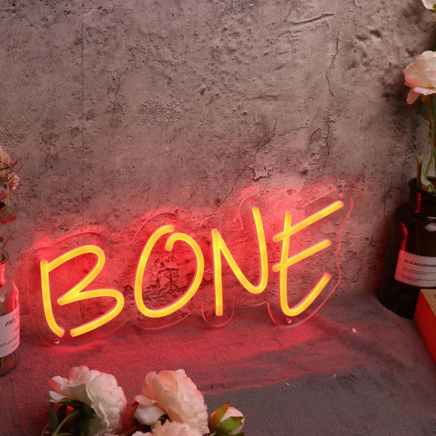 Bone Red Custom Led Neon Sign - Shineneon