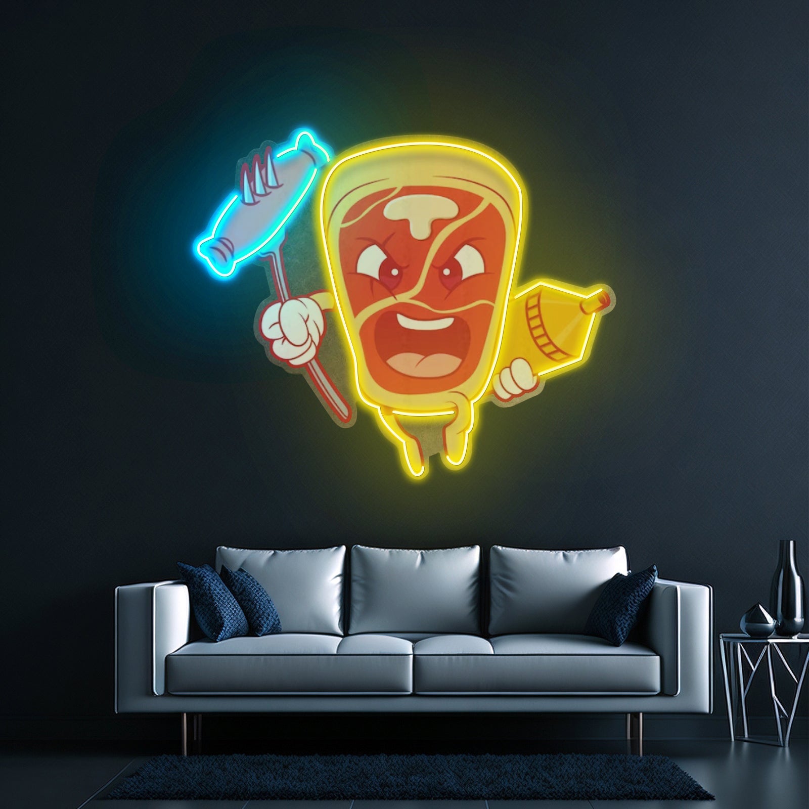 Bone Steak Led Neon Sign Light Custom Led Signs - Shineneon