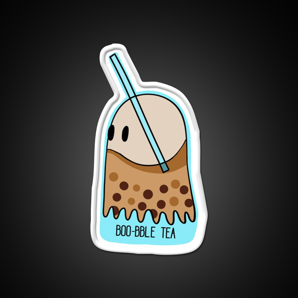 Boo Bble Tea Bubble Tea Led Neon Sign Chinese Food Rgb Color