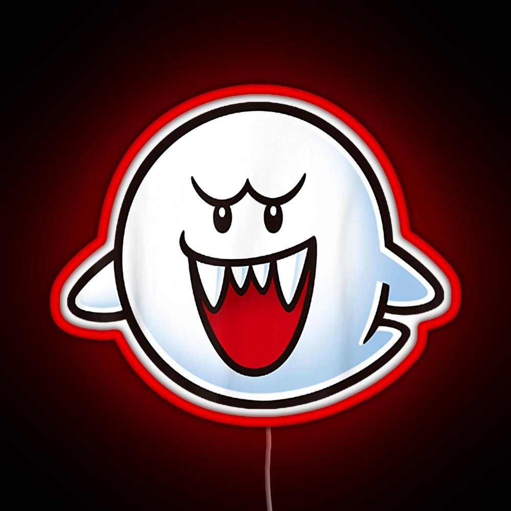 Boo Face Rgb Neon Sign - Shineneon