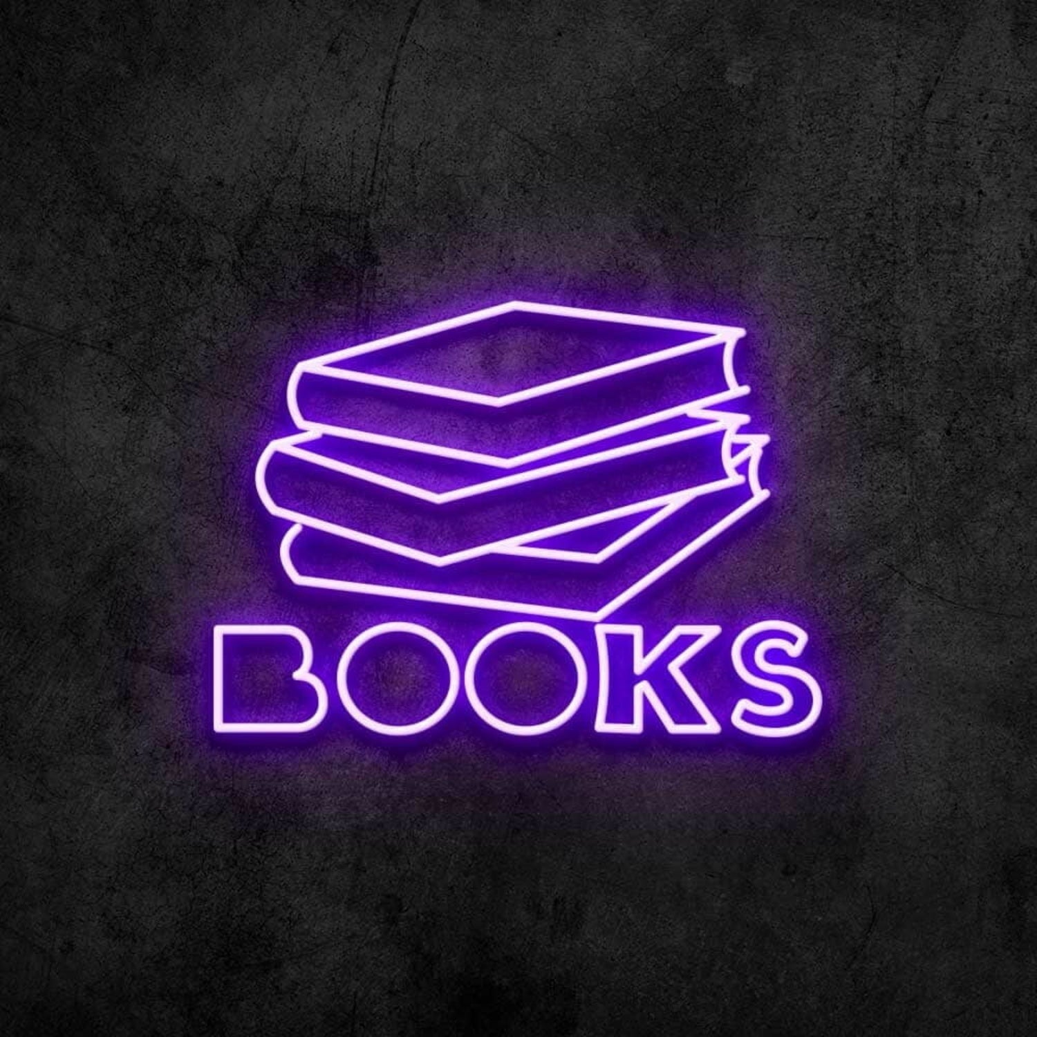 Books Led Neon Sign Bedroom Wall Decor - Shineneon