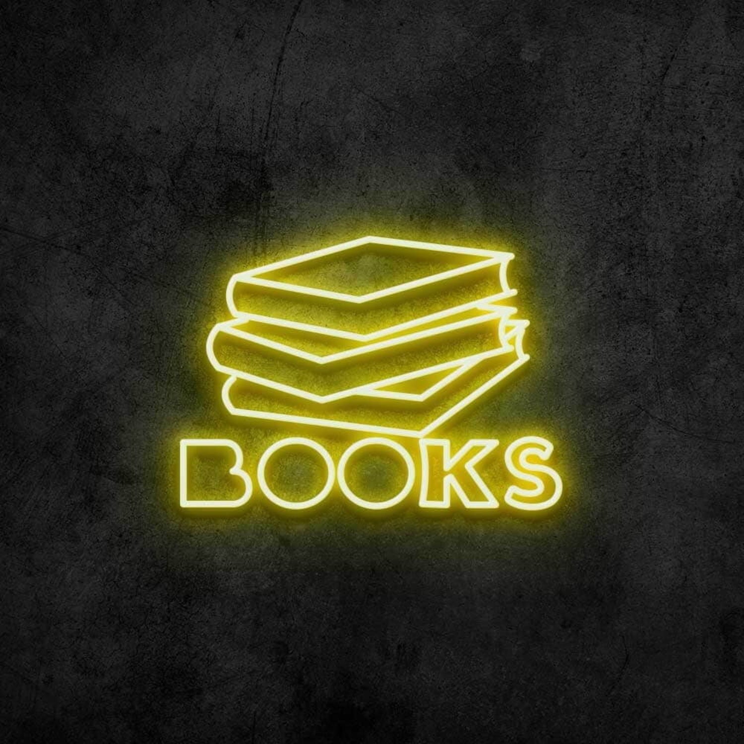 Books Led Neon Sign Bedroom Wall Decor - Shineneon