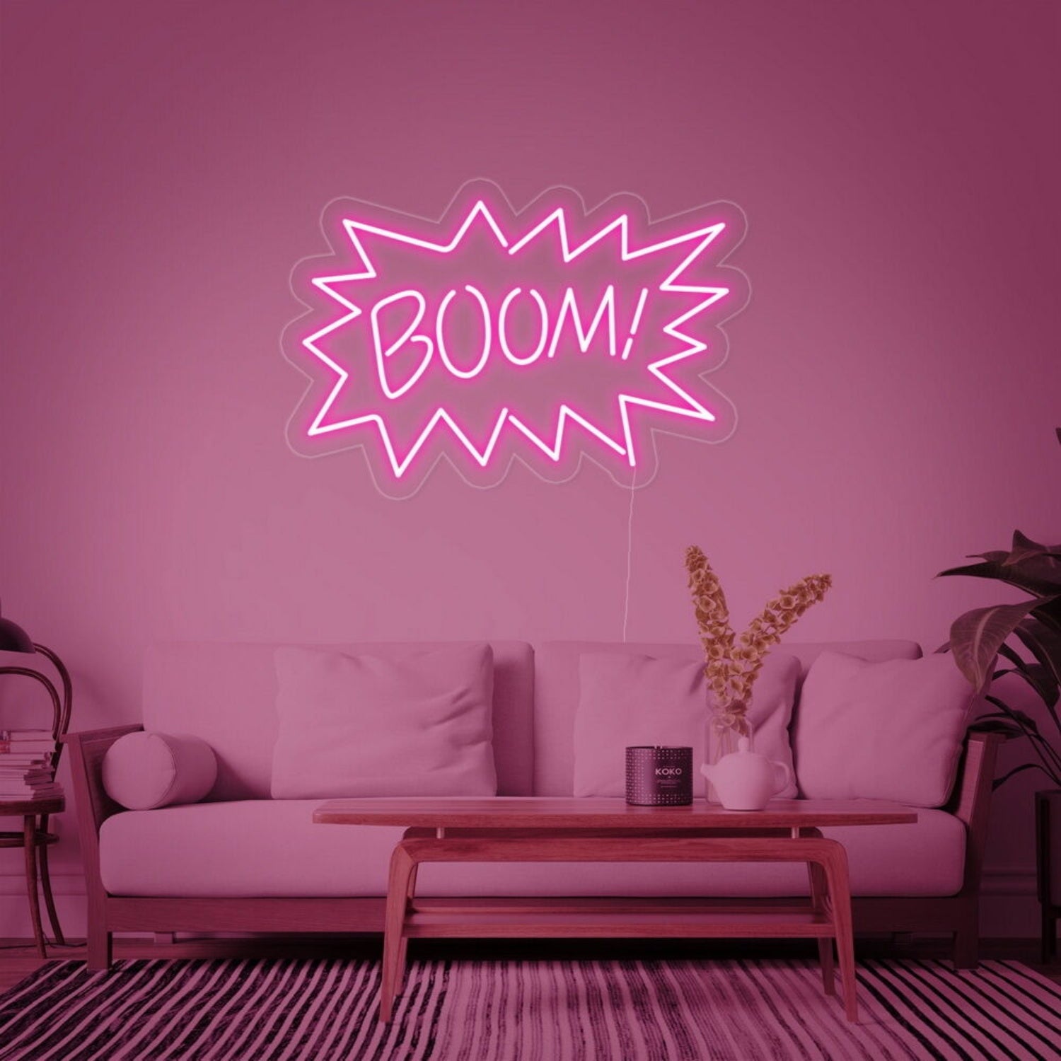 Boom Led Neon Sign - Shineneon