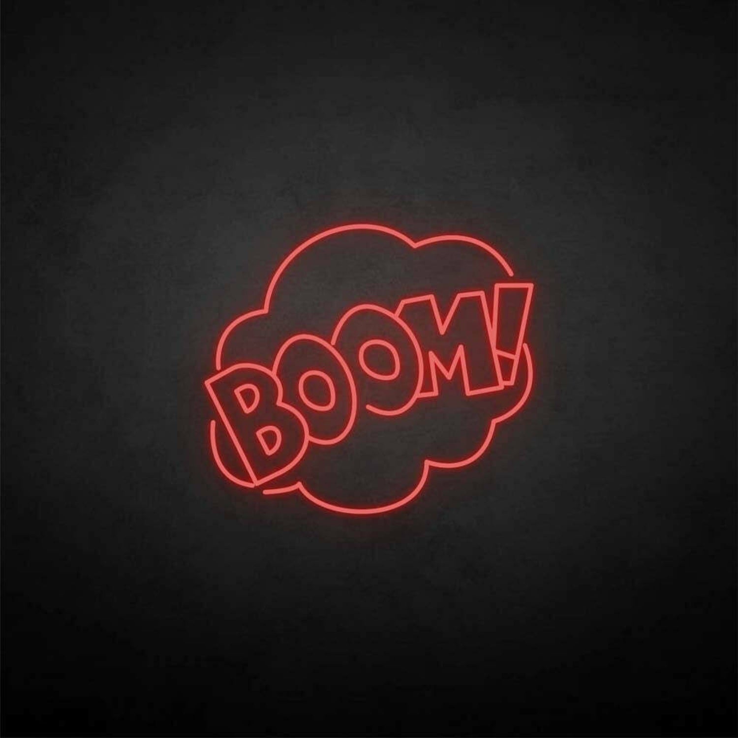 Boom Led Neon Sign For Wall Decor - Shineneon