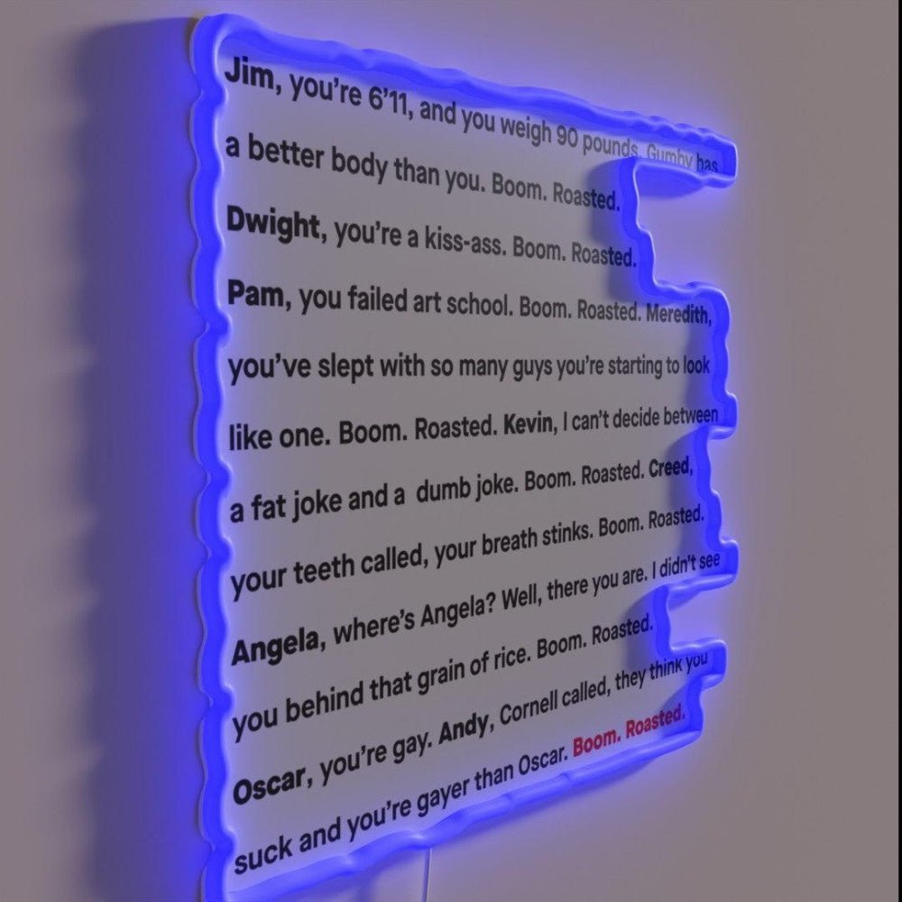 Boom Roasted Rgb Led Neon Sign - Shineneon