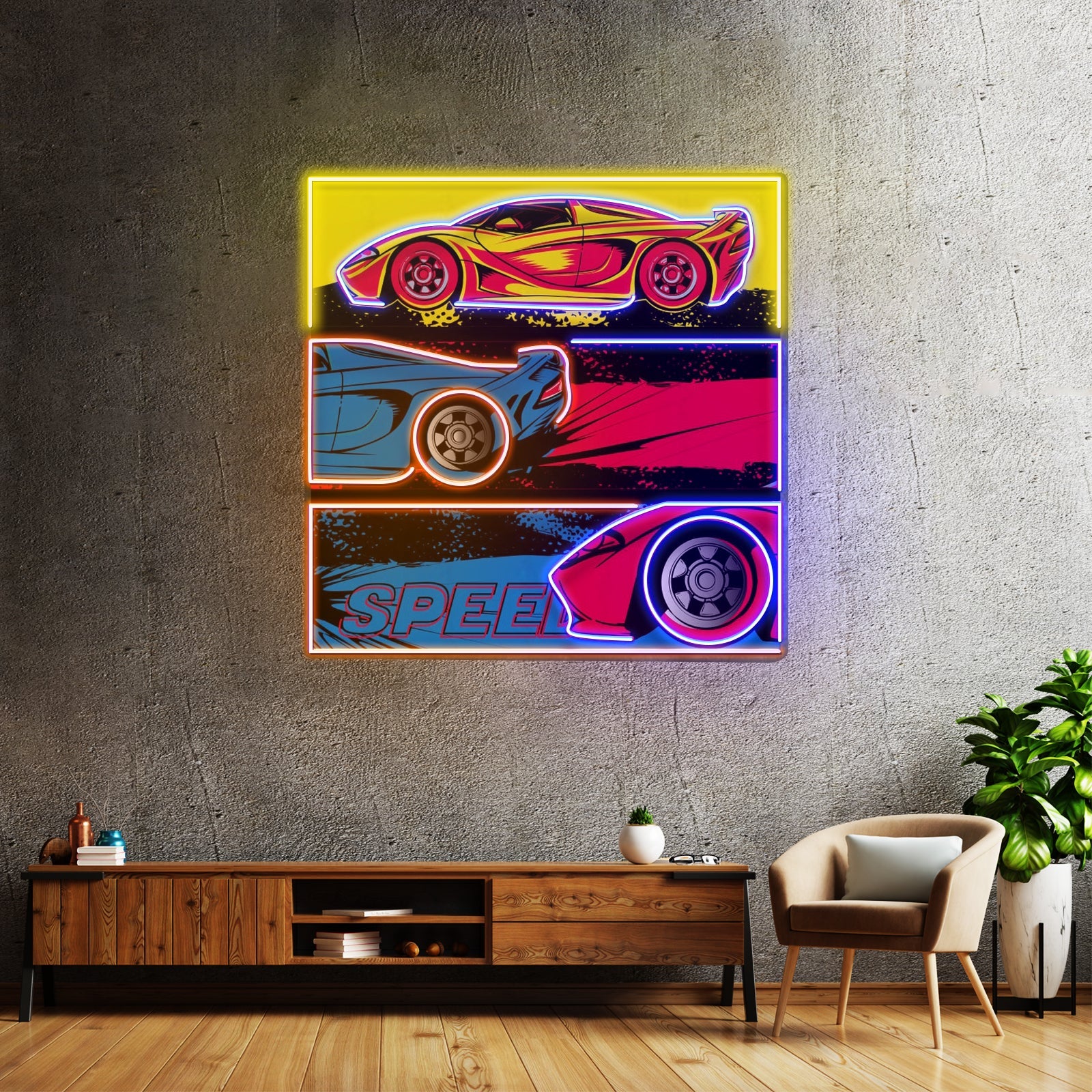 Born To Race Led Neon Sign Light Custom Led Signs - Shineneon