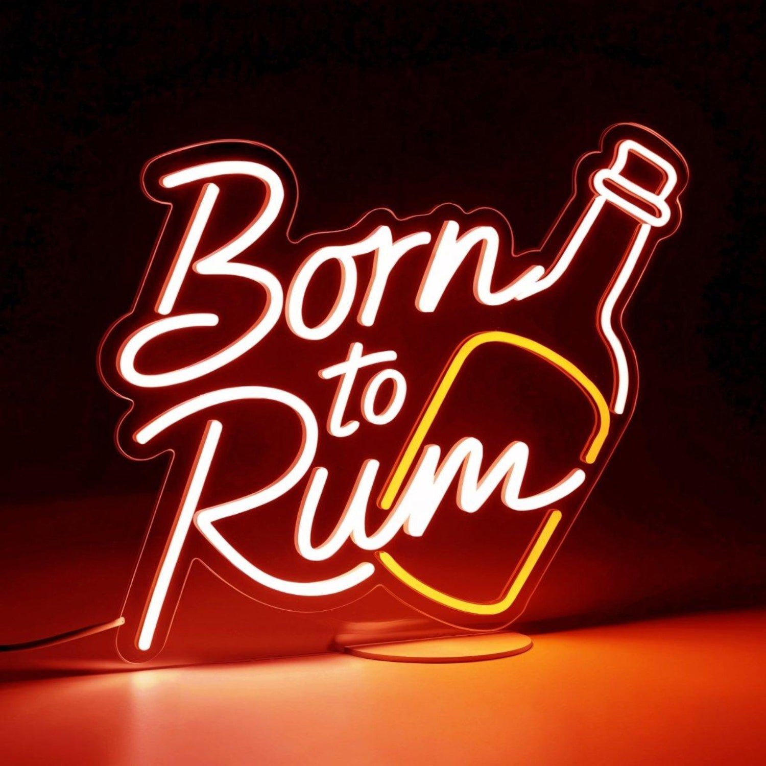 Born To Rum Bar Led Neon Sign Wall Decor | Shineneon