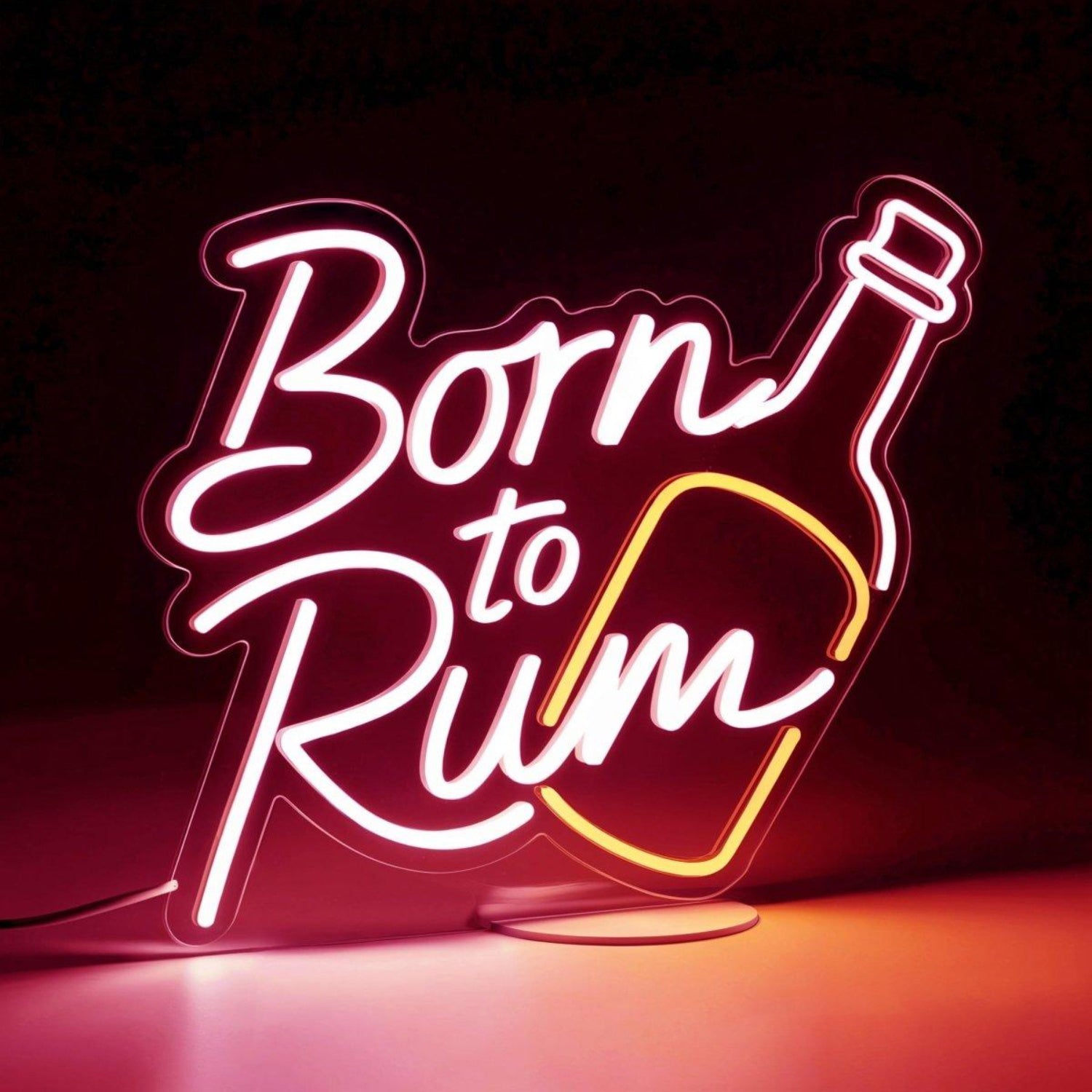 Born To Rum Bar Led Neon Sign Wall Decor | Shineneon