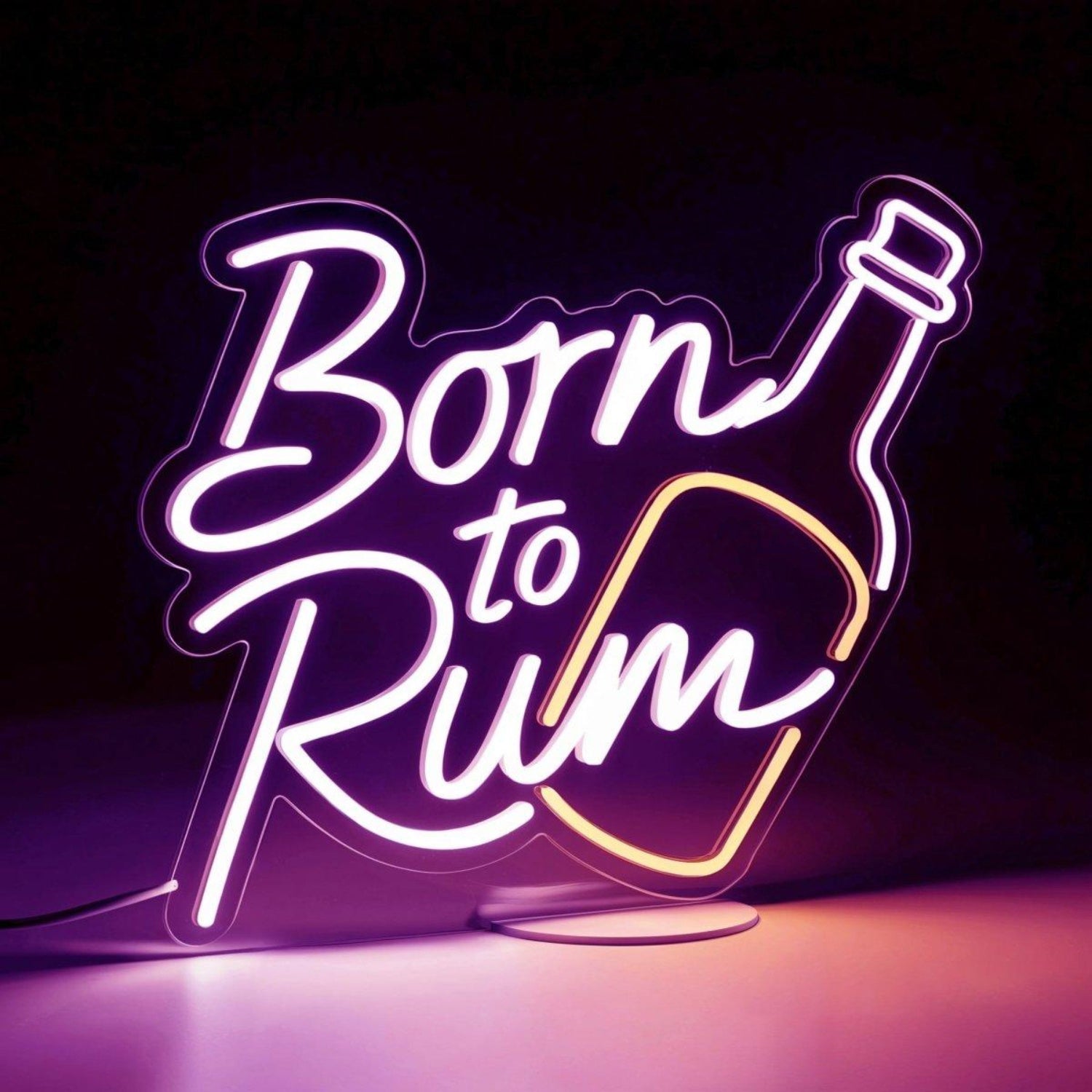 Born To Rum Bar Led Neon Sign Wall Decor | Shineneon