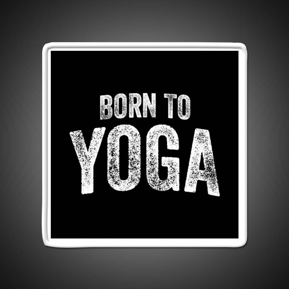Born To Yoga Led Neon Sign For Wellness Space Rgb Color