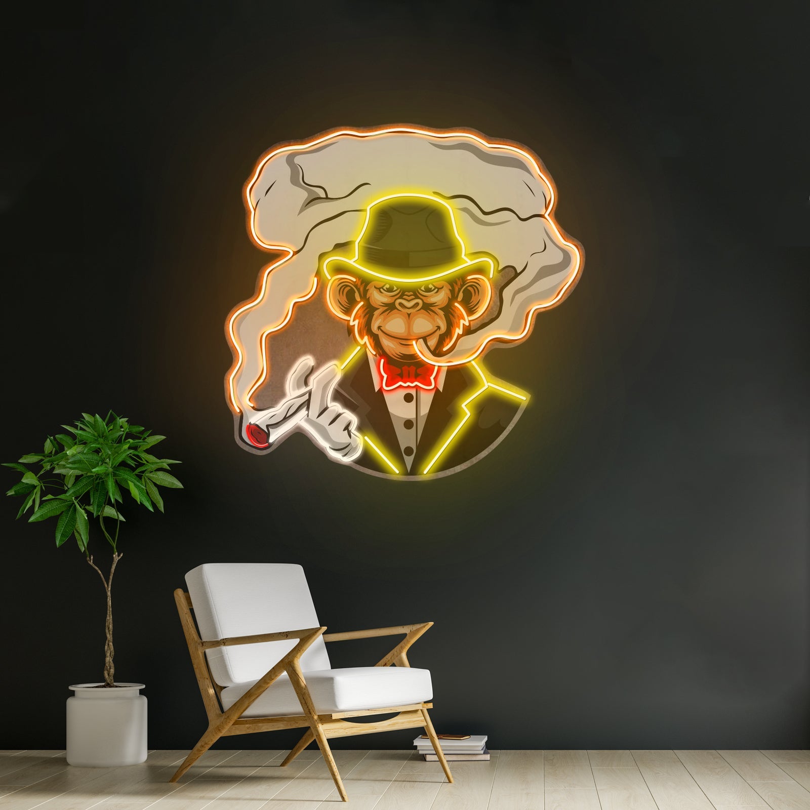 Boss Monkey Led Neon Sign Light Custom Led Signs - Shineneon