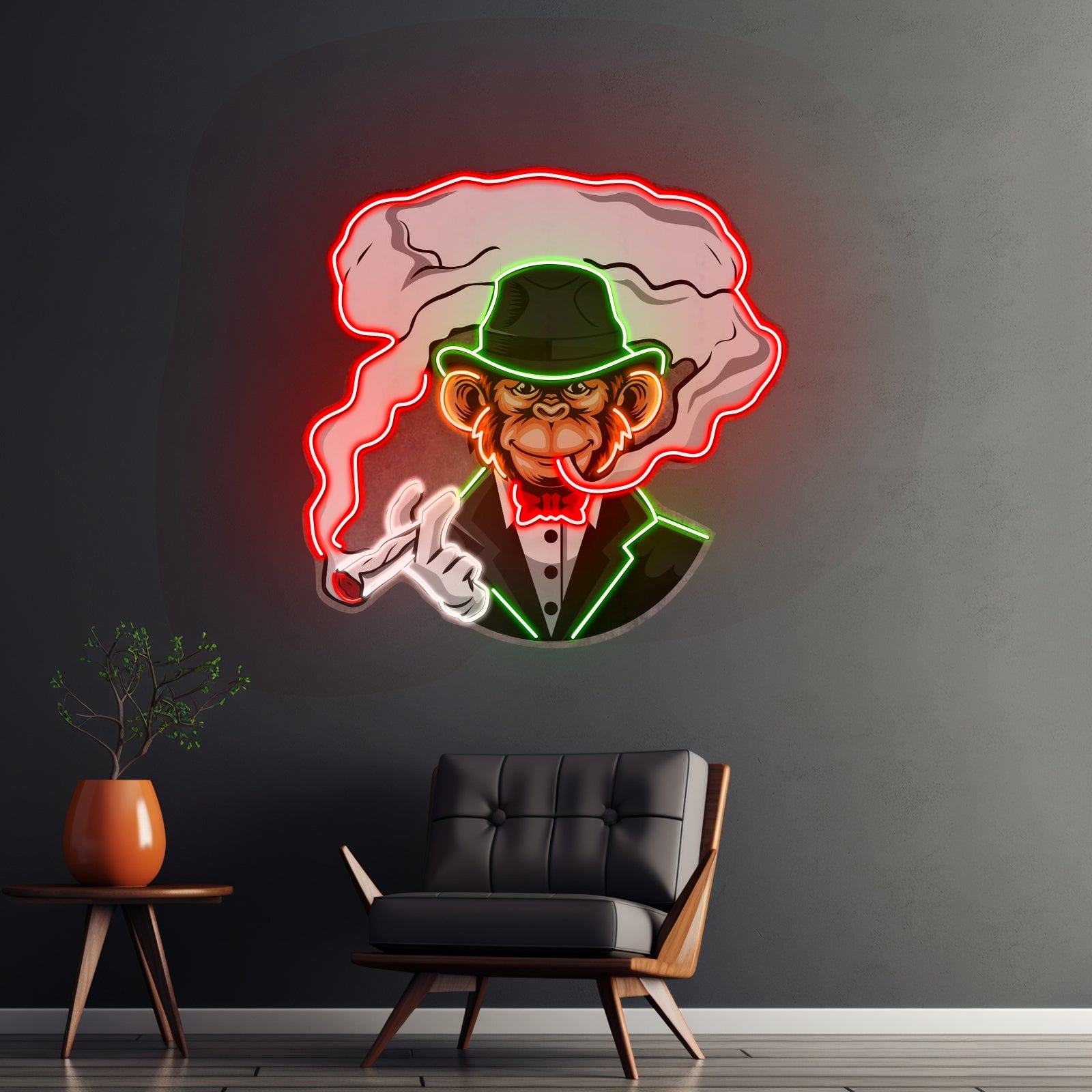 Boss Monkey Led Neon Sign Light Custom Led Signs - Shineneon