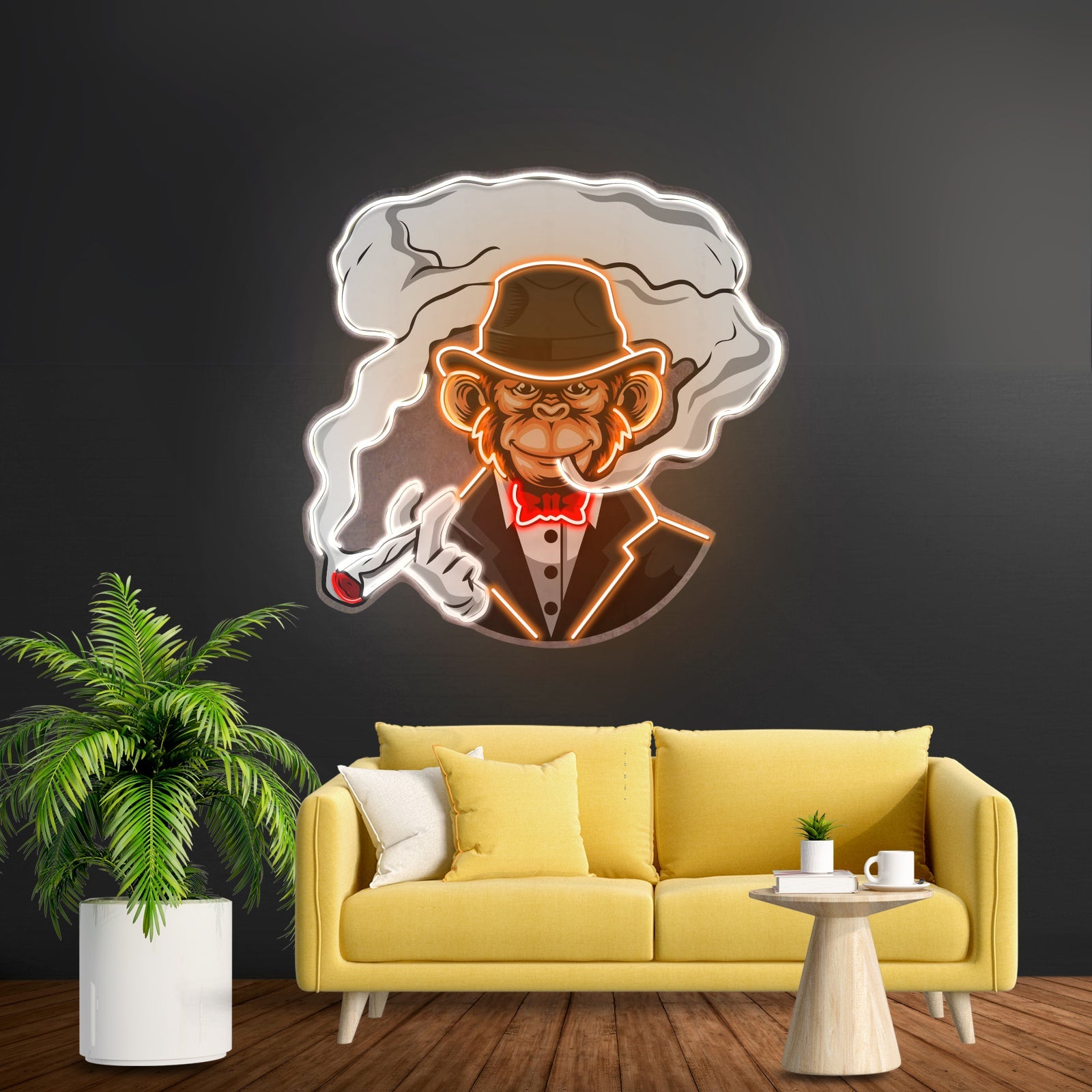 Boss Monkey Led Neon Sign Light Custom Led Signs - Shineneon