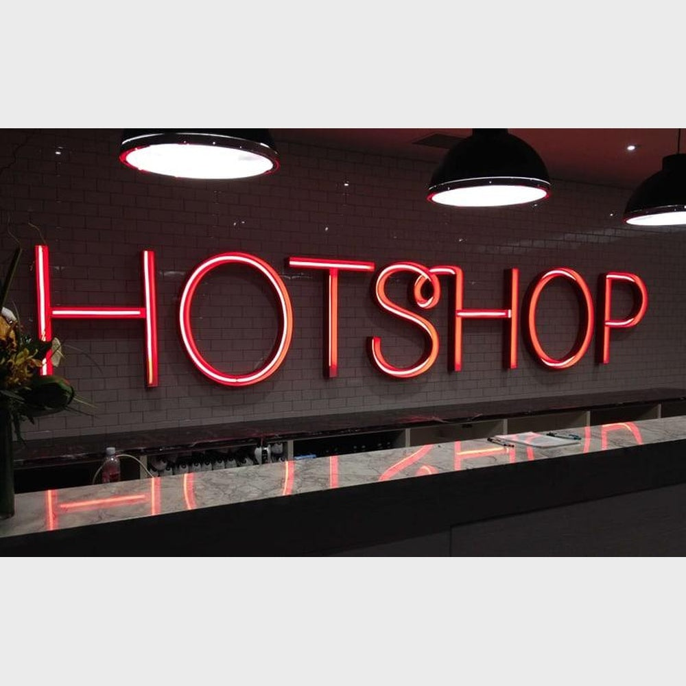 Botshop 3D Frontlit Channel Letters Led Light Sign