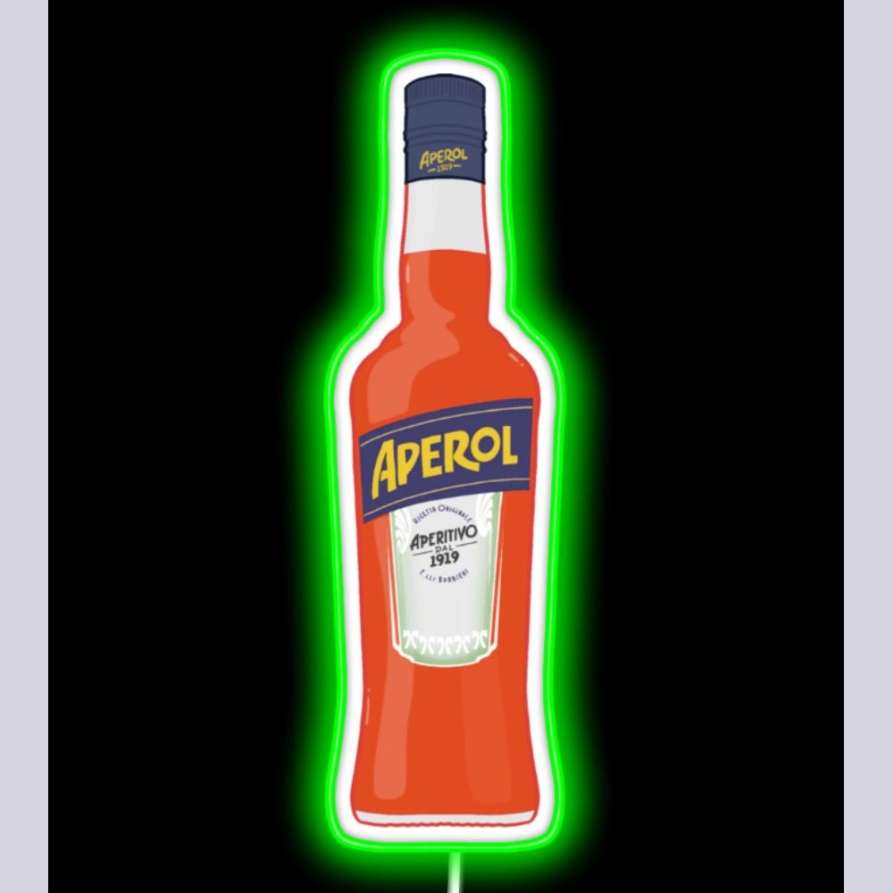 Bottle Of Aperol Neon Sign - Shineneon